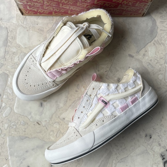 vans old skool cap chenille check
